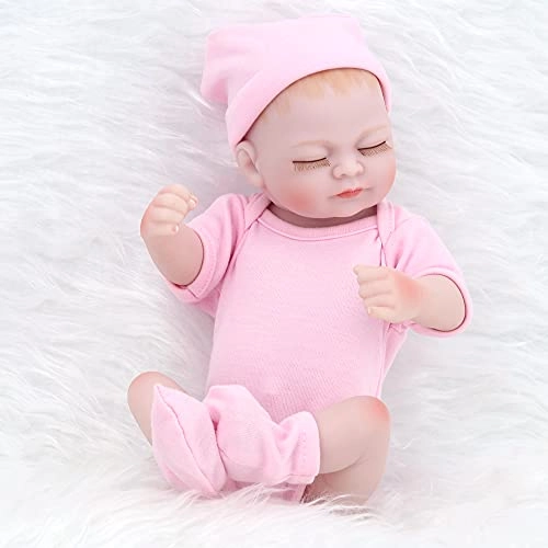 Reborn Baby Doll - 10in Vinyl Sleeping Packages