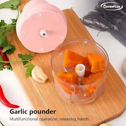 Electric Mini Garlic Chopper - 100ml USB Rechargeable