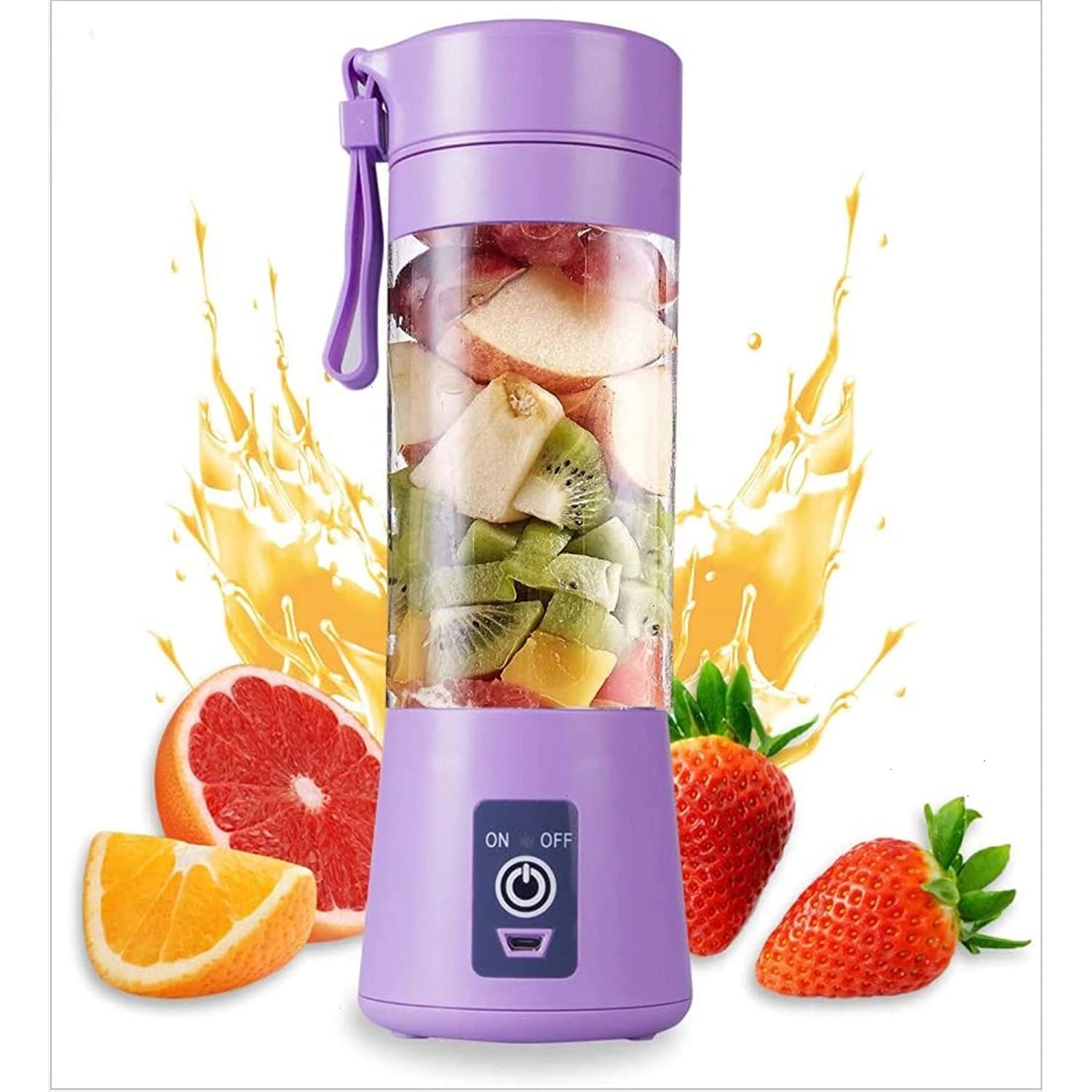 SHREEJIIH Fito Atom Portable Blender - Rechargeable Battery Tritan Jar
