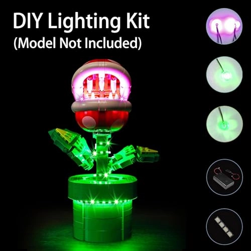 LED Lighting Kit for LEGO Piranha Plant 71426 - Plastic