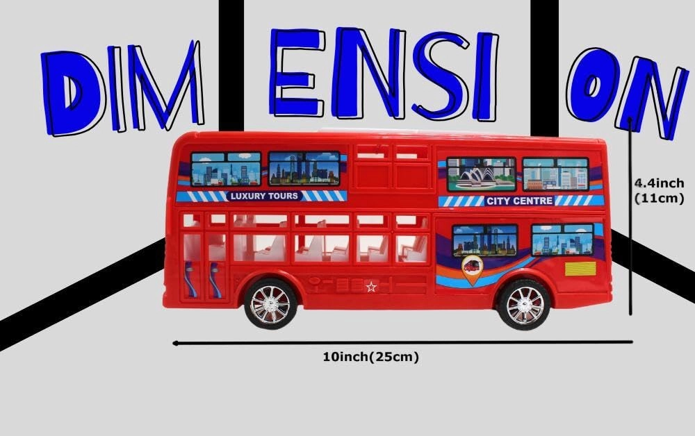 Double Decker Bus - 1 pcs