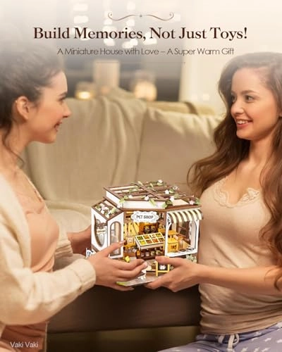 Miniature Dollhouse Kit - Pet Shop