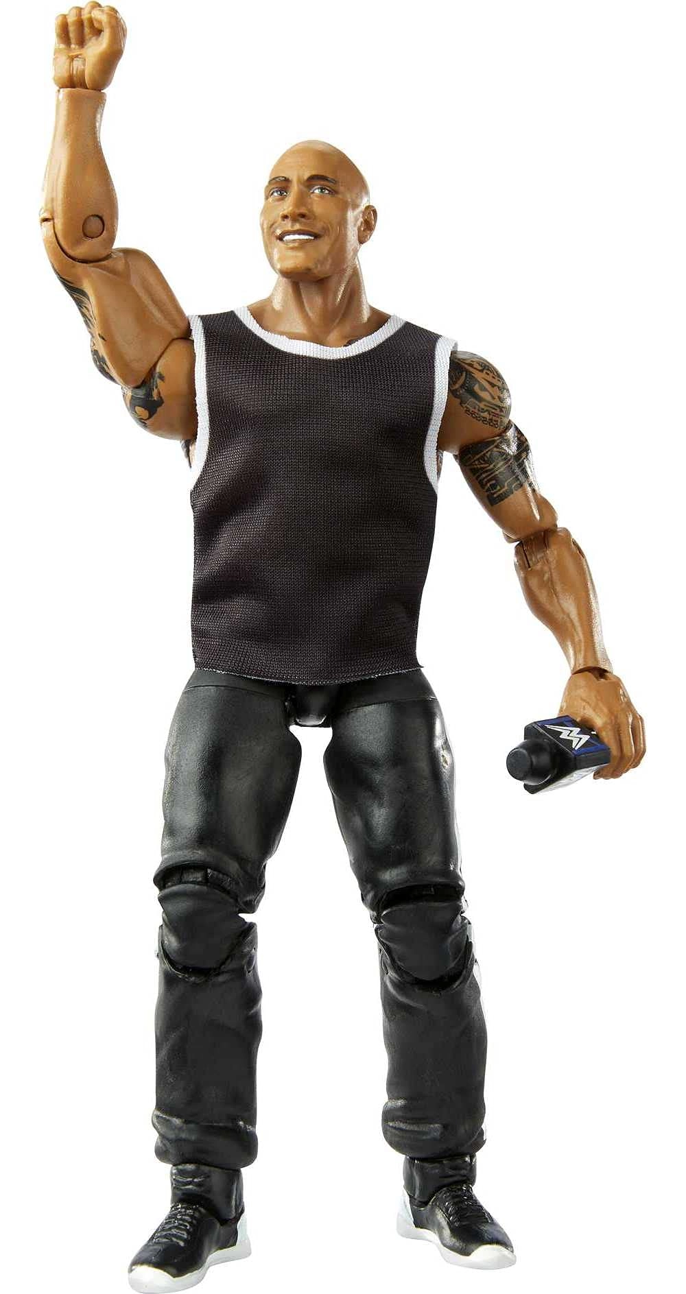 MZA STORES The Rock - WWE Elite Collection Action Figure - 8 Years Old & Up