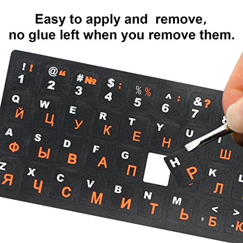Keyboard Stickers - Russian