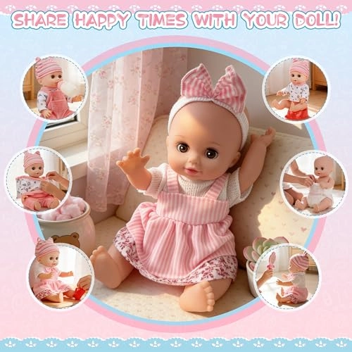 Bath Doll Set - 30 cm 24-piece