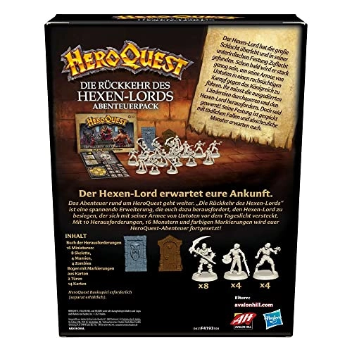 HeroQuest: Return of the Witch Lord Quest Pack