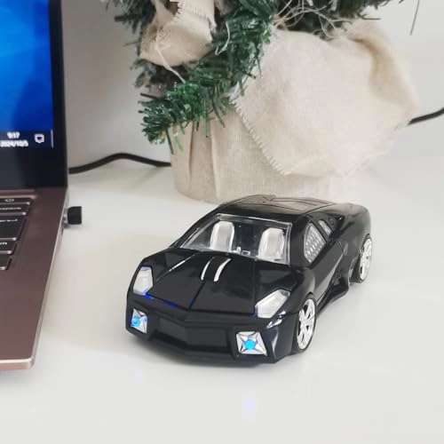 Sport Car Shaped Optical Mouse - Wireless
