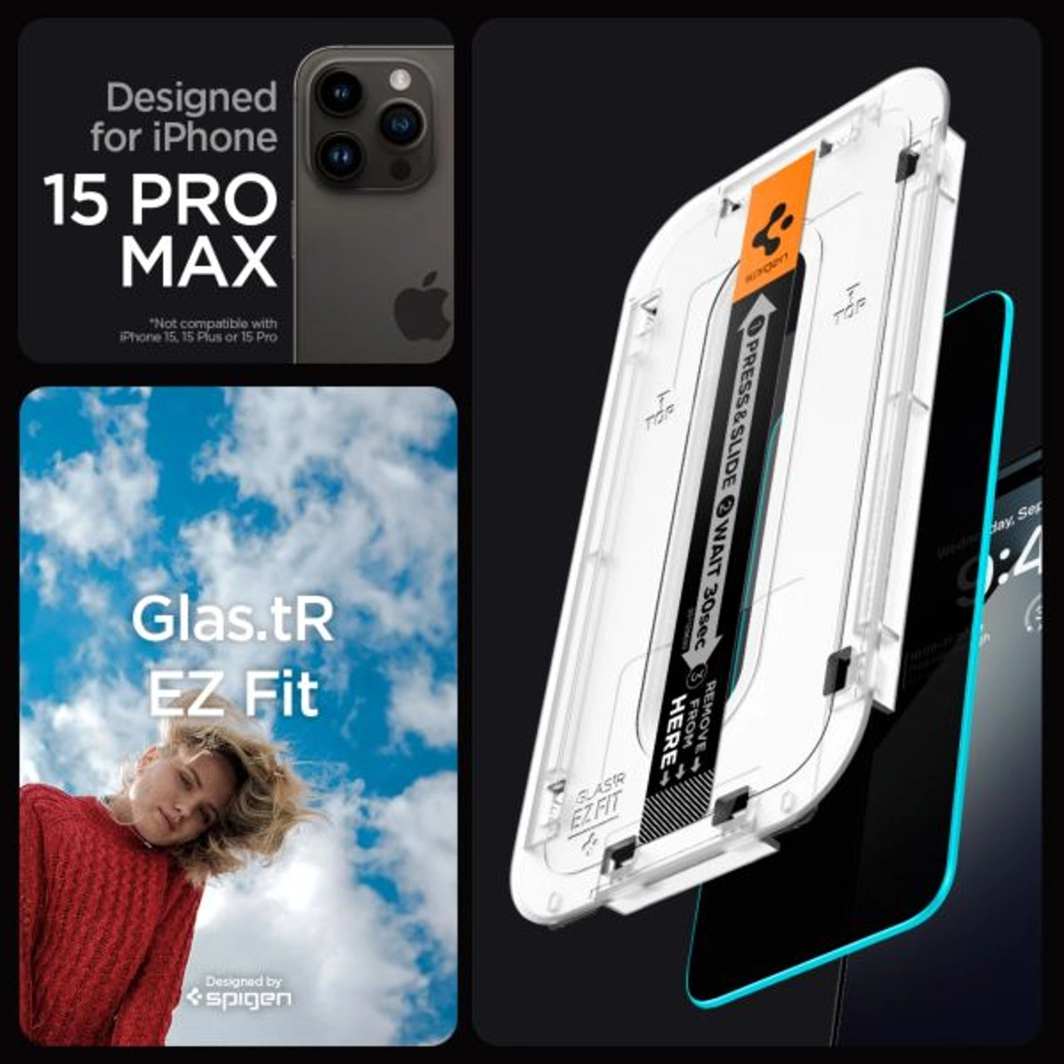 Privacy Screen Protector for iPhone 15 Pro Max