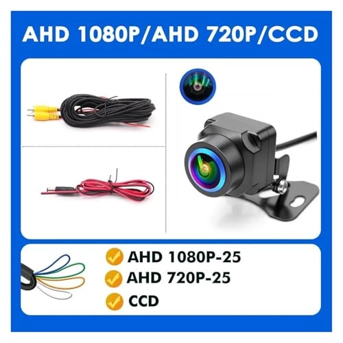 Intelligent Dynamic Trajectory Car Rear View Camera - Night Vision Wire 4K AHD 1080P
