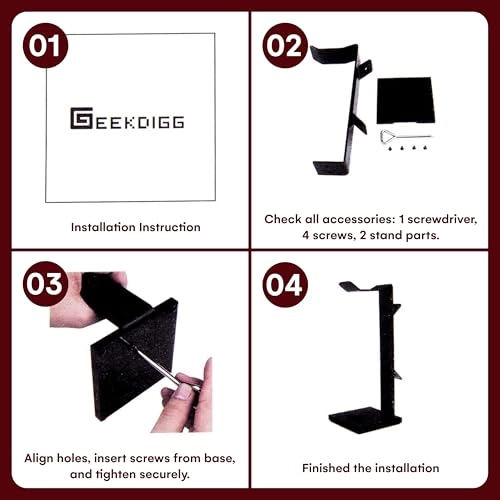 Headphone Stand for Universal - Cable Organizer Cellphone Stand Set