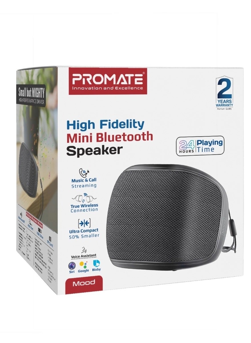 Mood.Black Bluetooth Speaker