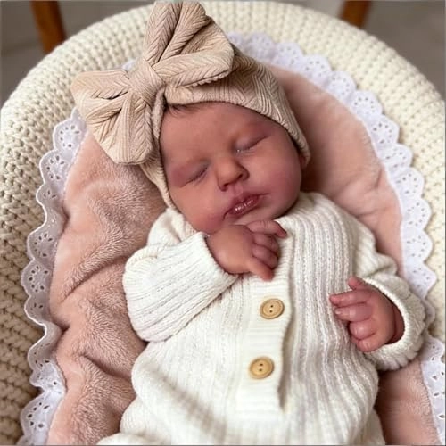 LOULOU Reborn Baby Doll - 20 Inch Vinyl Girl Ages 3+