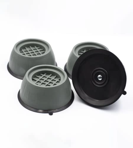 Washing Machine Leg Stopper And Stabilizer Foot Pad - Anti Vibration Plastic 4pcs
