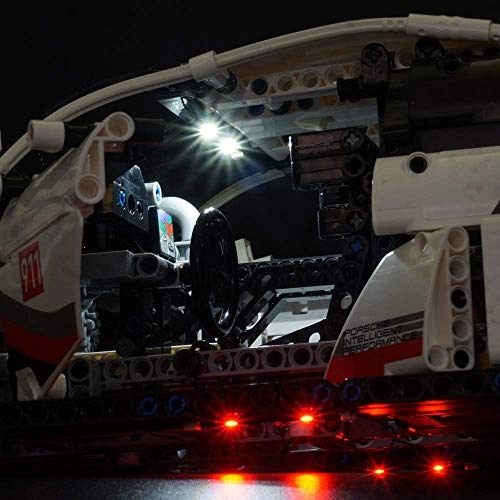 LED Light Kit - for LEGO Technic Porsche 911 RSR 42096