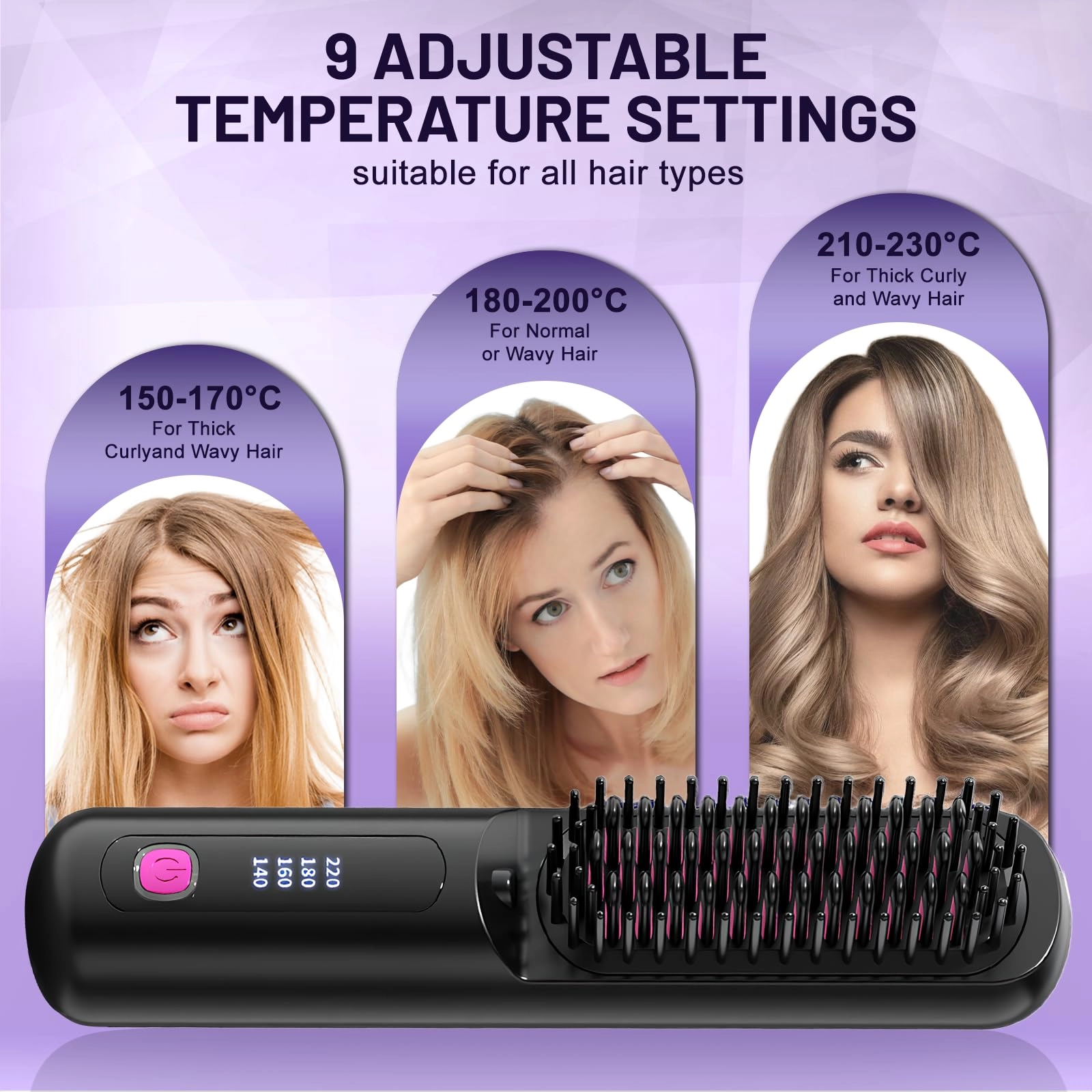 Go Brush Pro - Cordless Rechargeable Pink