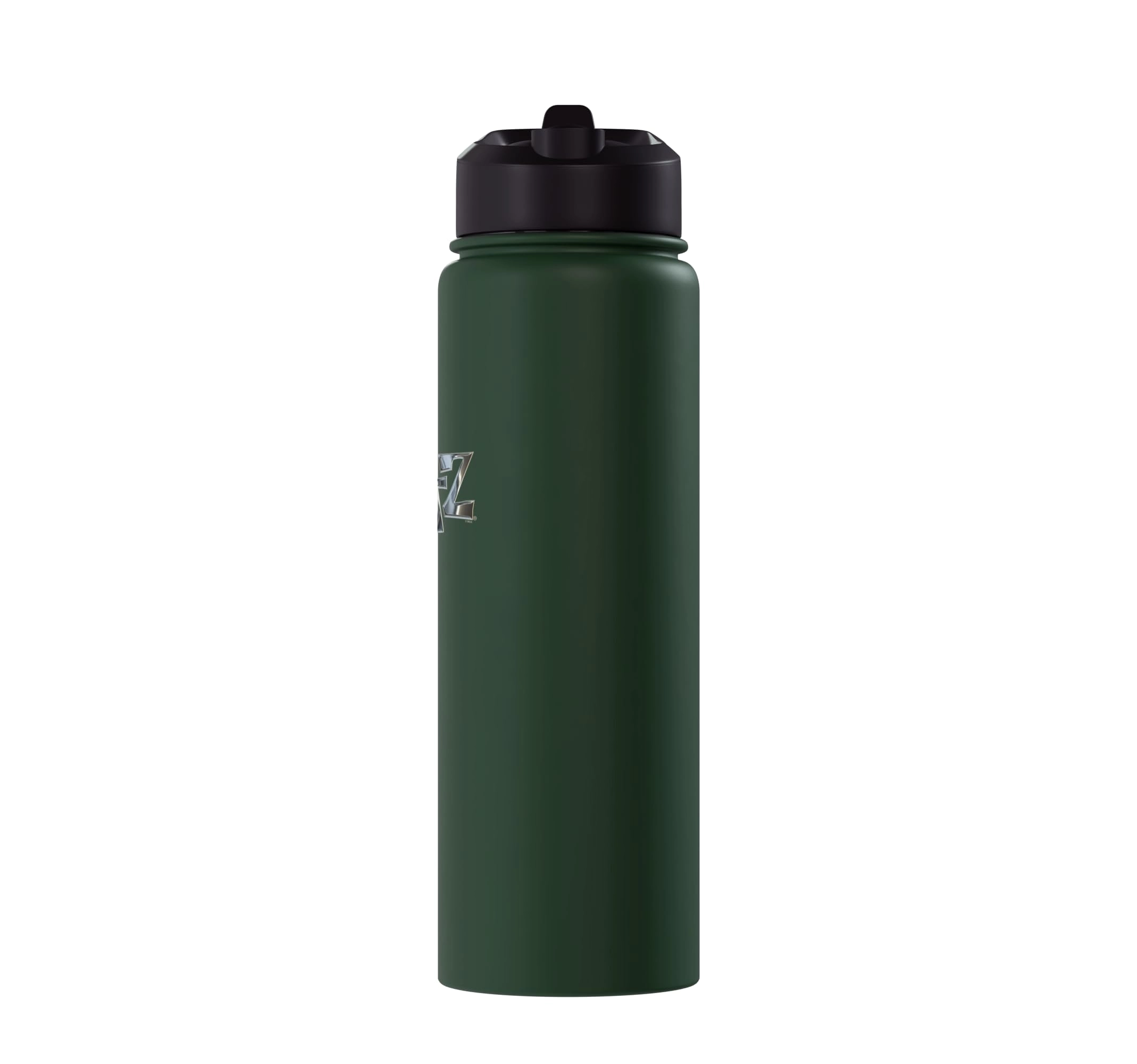 Chrome Logo Stainless Steel Insulated Water Bottle - 30 Fluid Ounces