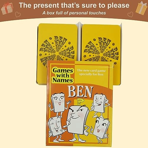 Games with Names: Card Game for Ben