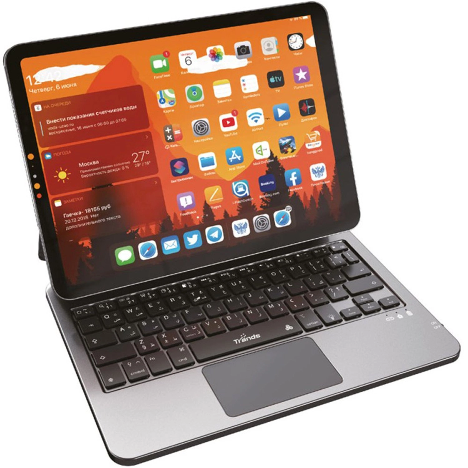 Trands Magic Keyboard Case for iPad Air 11-inch