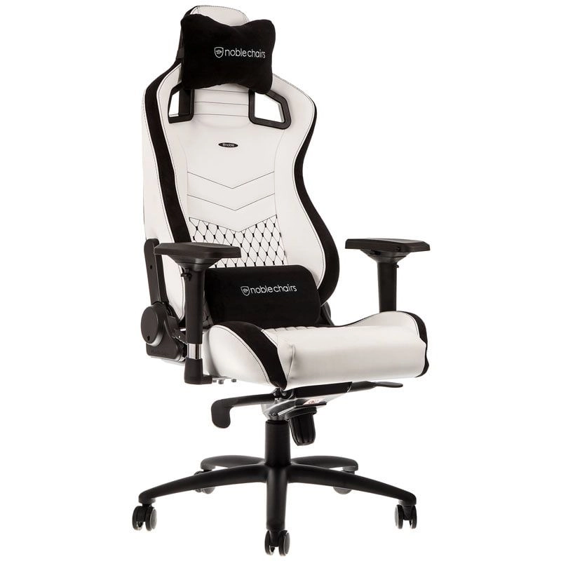 noblechairs EPIC - White PU-leather