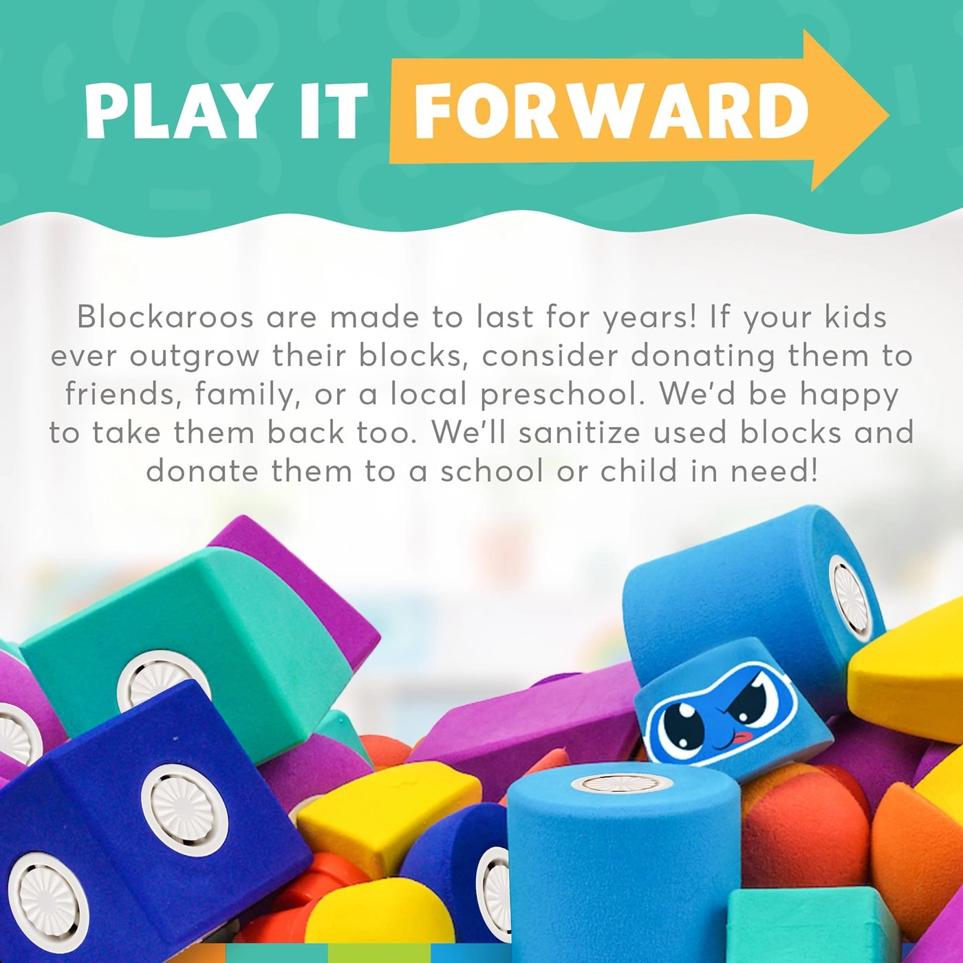 Magnetic Foam Bath Building Blocks - 50-Piece Trunk Set Multicolor