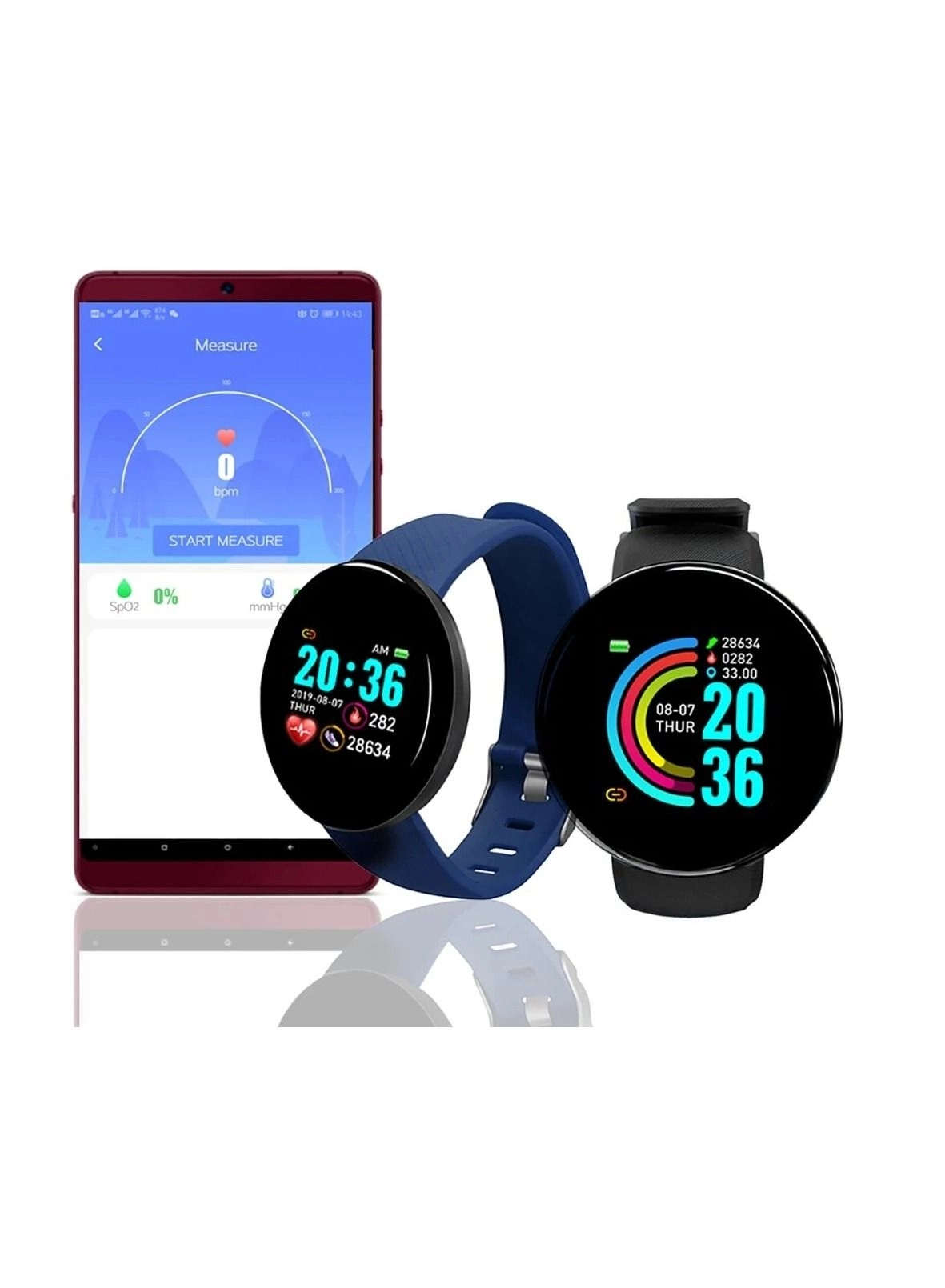 Smart Watch - Blood Pressure Heart Rate