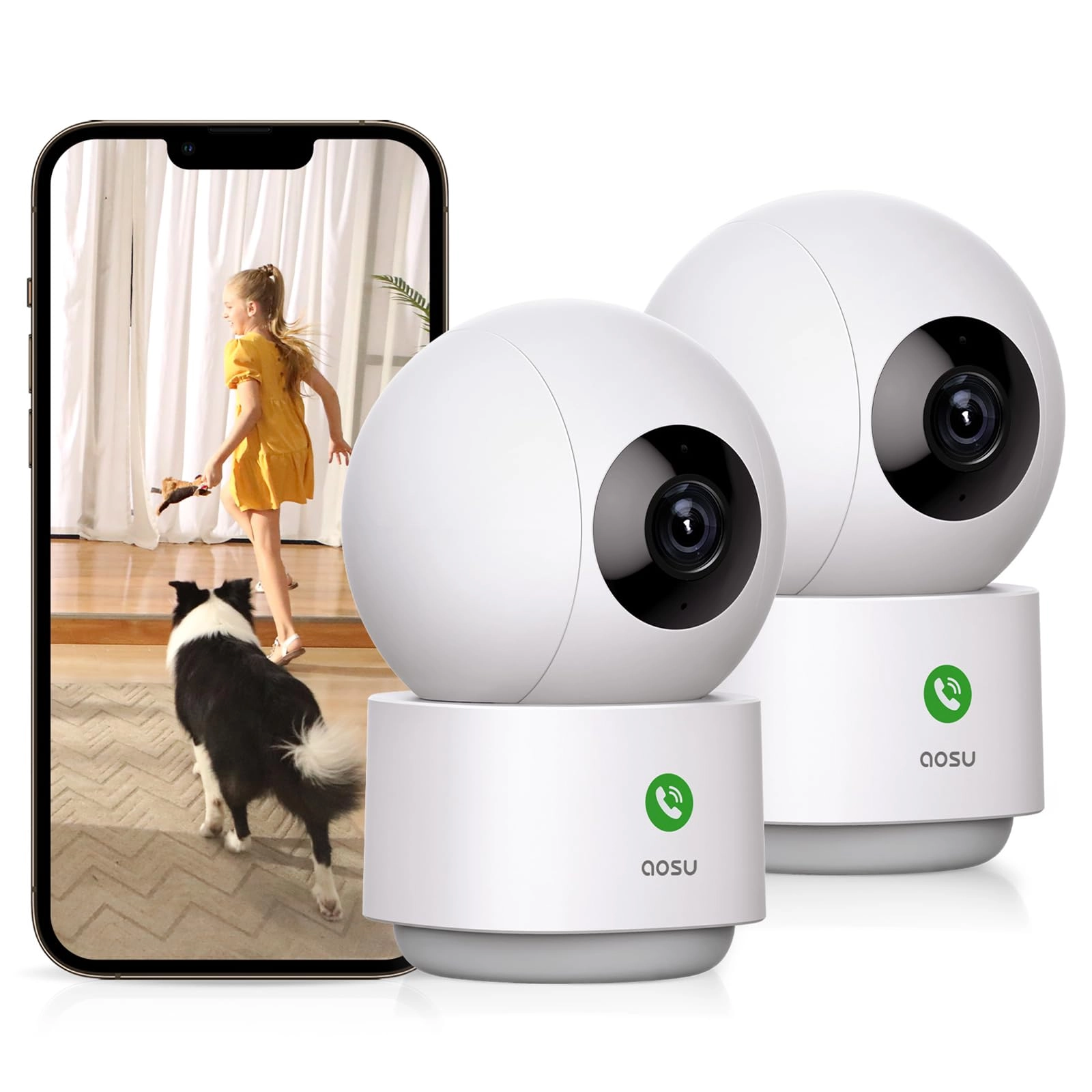 aosu Indoor Security Camera 2K