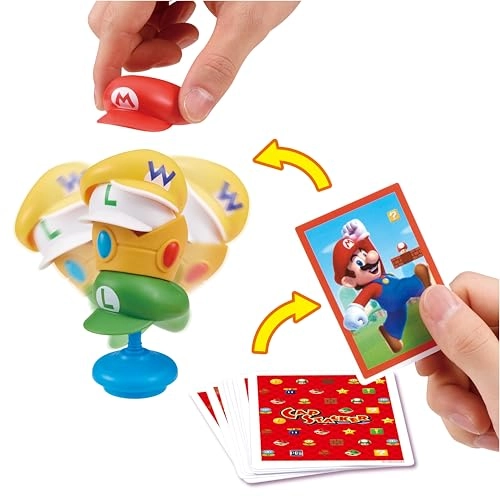 Super Mario Blow Up! Shaky Tower - Tabletop Skill and Action Game