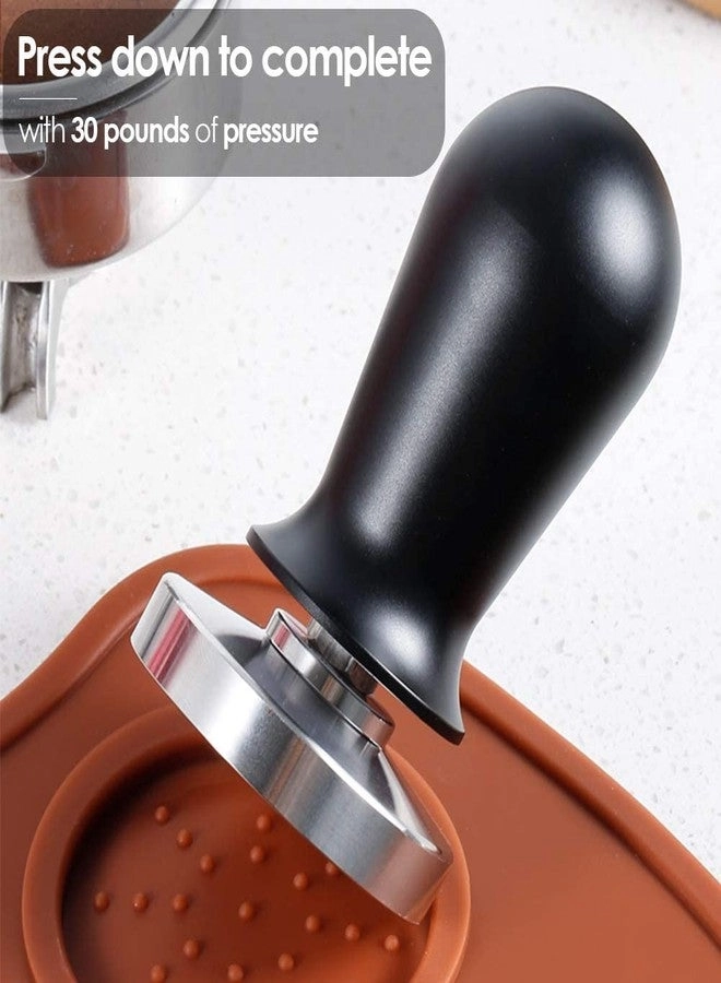 Coffee Tamper - 58mm Stainless Steel Spring Loaded