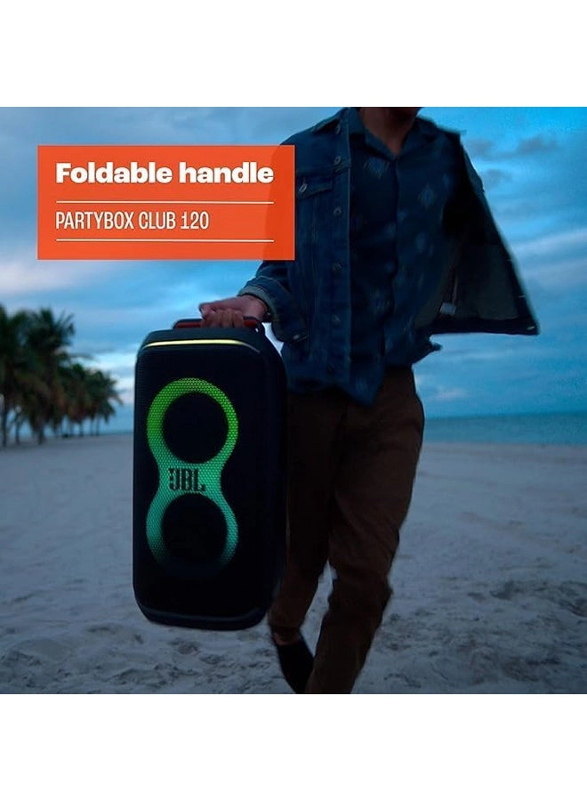 PartyBox Club 120 - Wireless + Digital microphones + PARTYLIGHT BEAM - Bluetooth projection