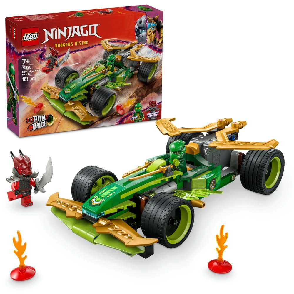 NINJAGO Lloyd's Pull-Back Race Car (71828)