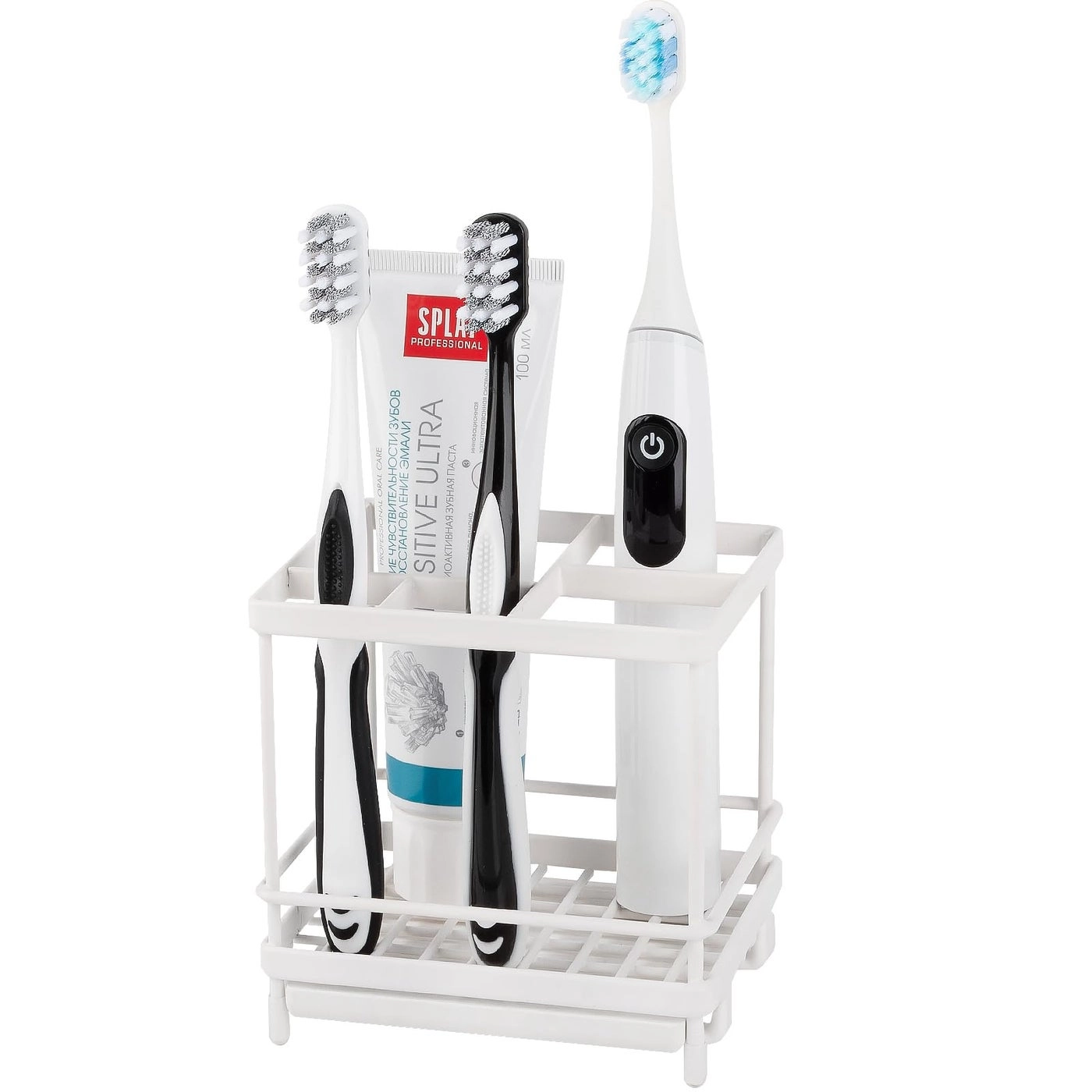 Toothbrush Holder - Countertop Shower Sink 5 Slots