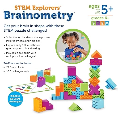 STEM Explorers Brainometry - 5 - 16 years 34 pieces
