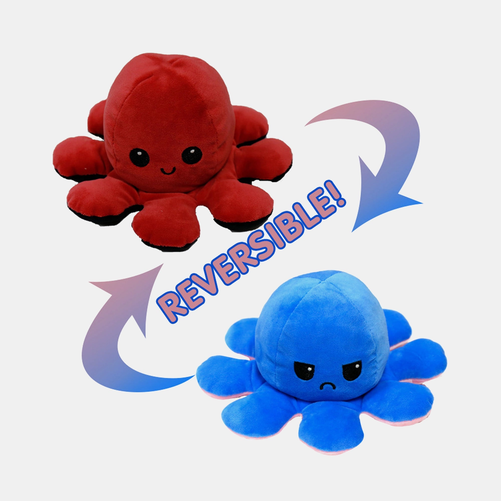 Octopus Reversible 20 cm Plush