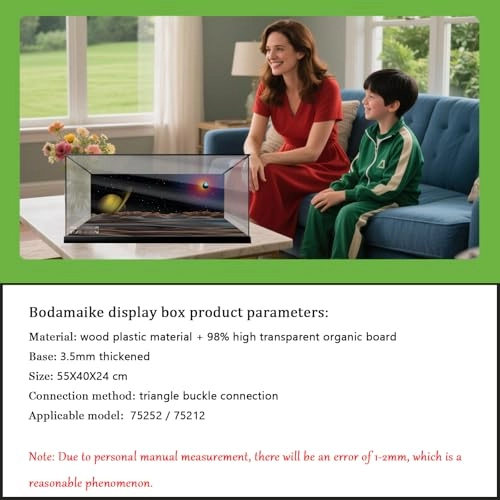 Display Case (75257 / 75212) - 55 x 40 x 24 cm 3 mm Acrylic