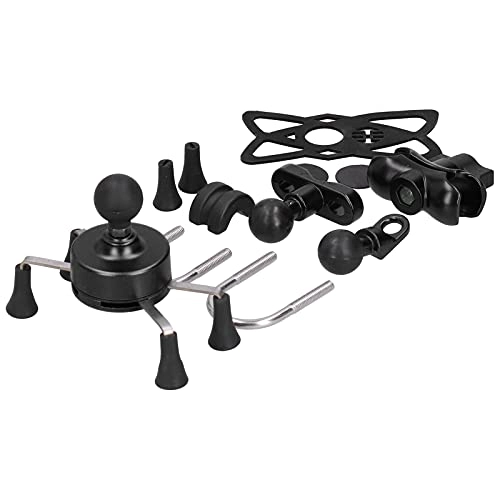 Mobile Phone Holder - X-shaped handlebar bracket Ball and socket technology