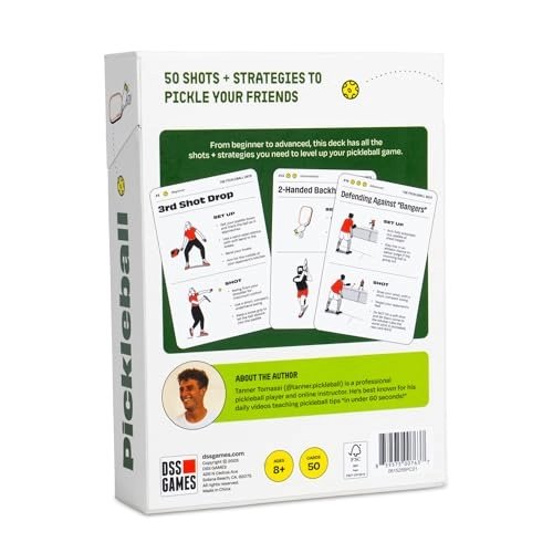 The Pickleball Deck - 50 Shots + Strategies