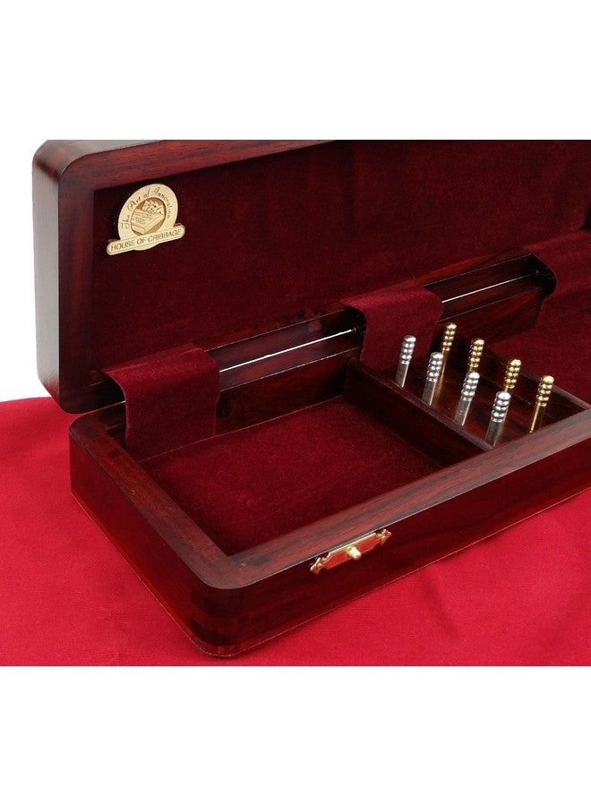 Continuous Cribbage Board - 2 Track Card Storage