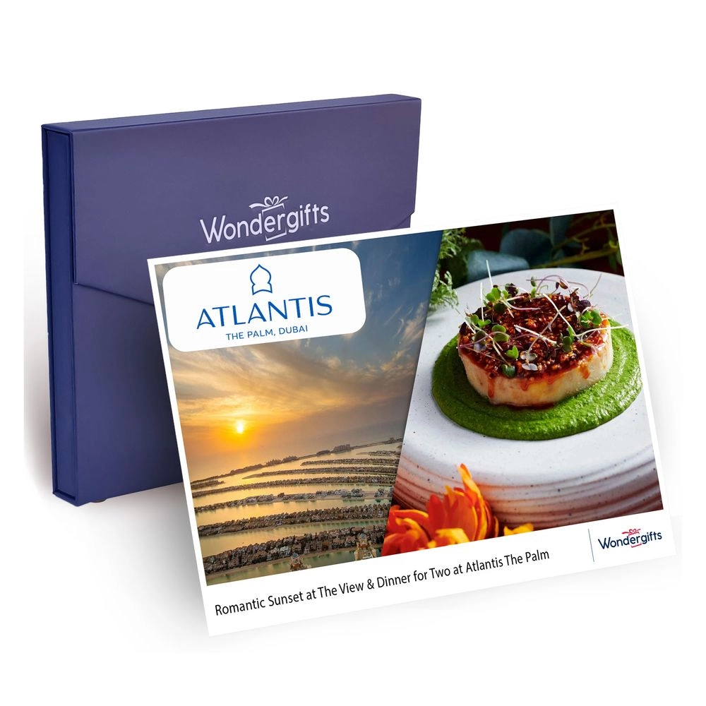 WONDERGIFTS Romantic Sunset At the View & Dinner Experience for Two