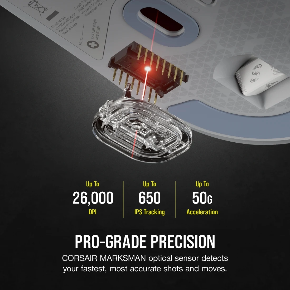 M75 AIR Ultra-Light FPS Gaming Mouse - Wireless