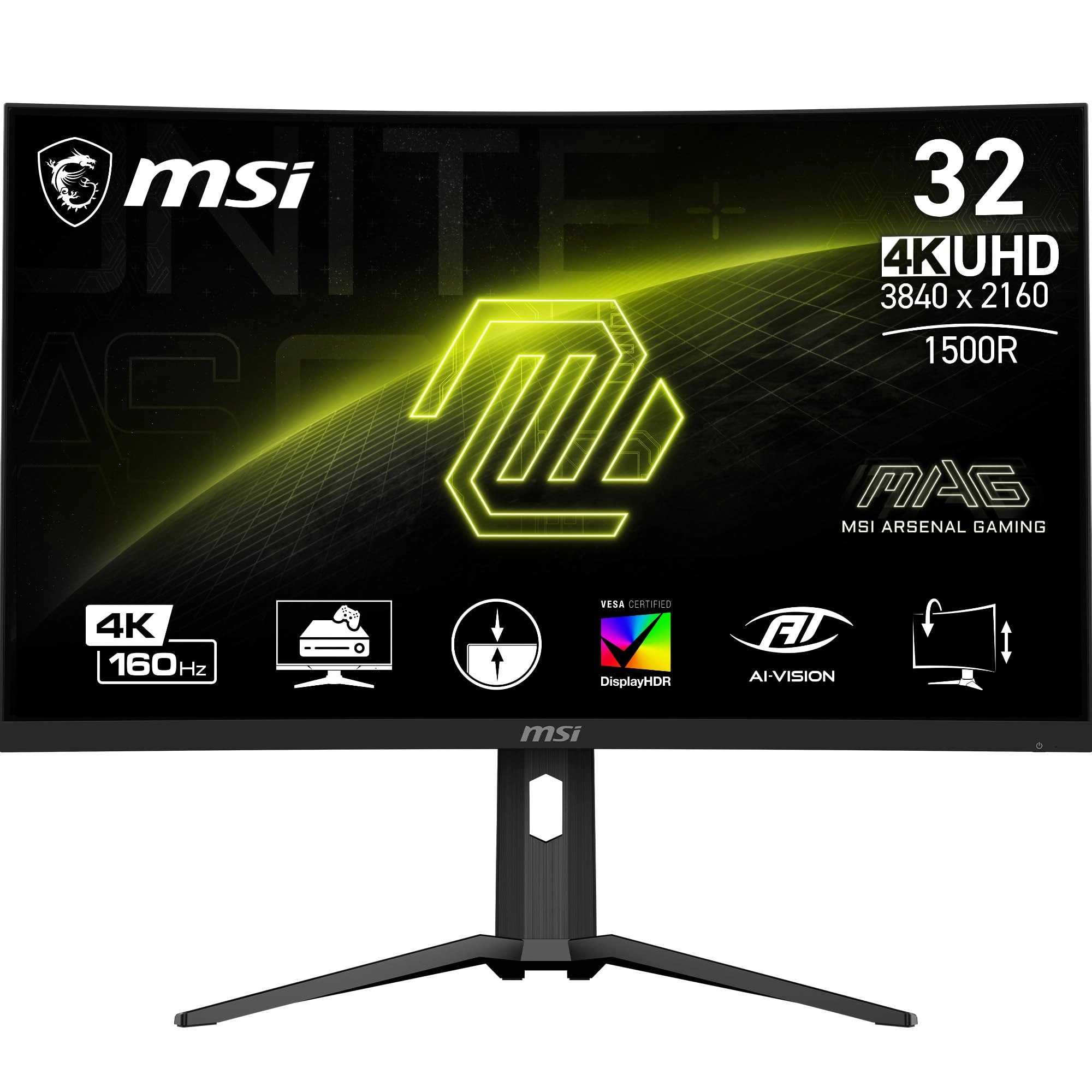 MSI MAG 321CUPDE - 9S6-3DC54A-015 31.5 Inch 3840x2160