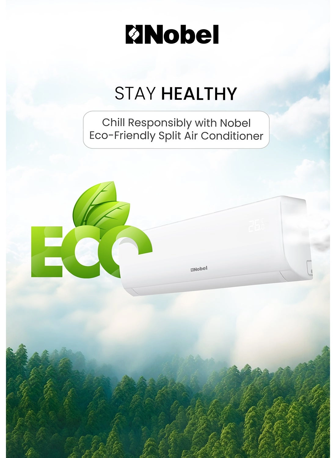 NSAC18VTL - 18000BTU R410 Inverter