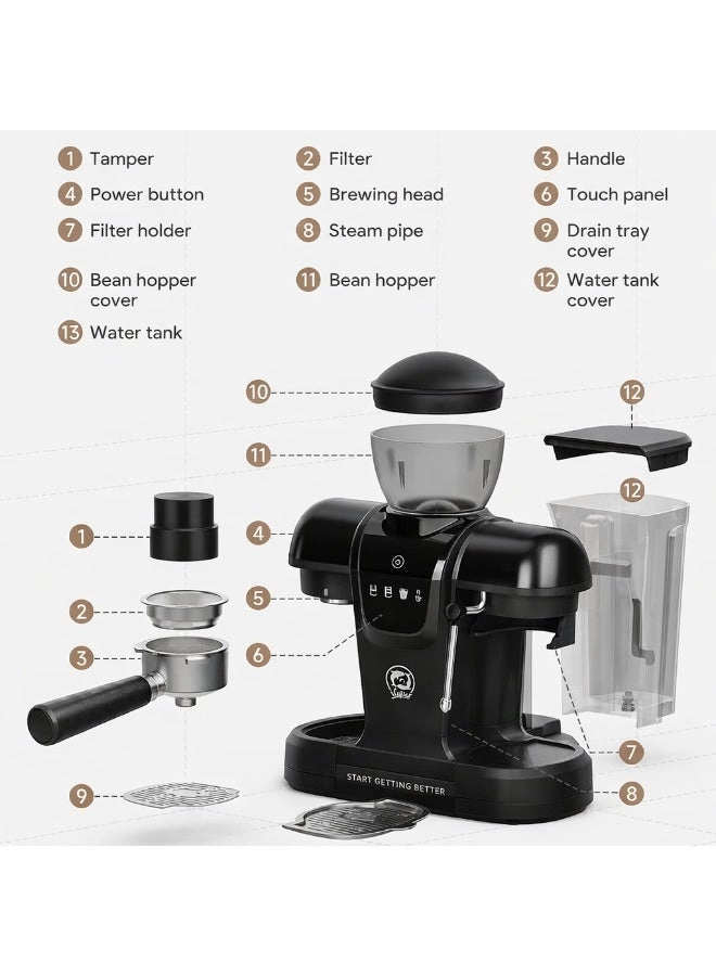 ME2603 - Built-in Grinder 19 Bar