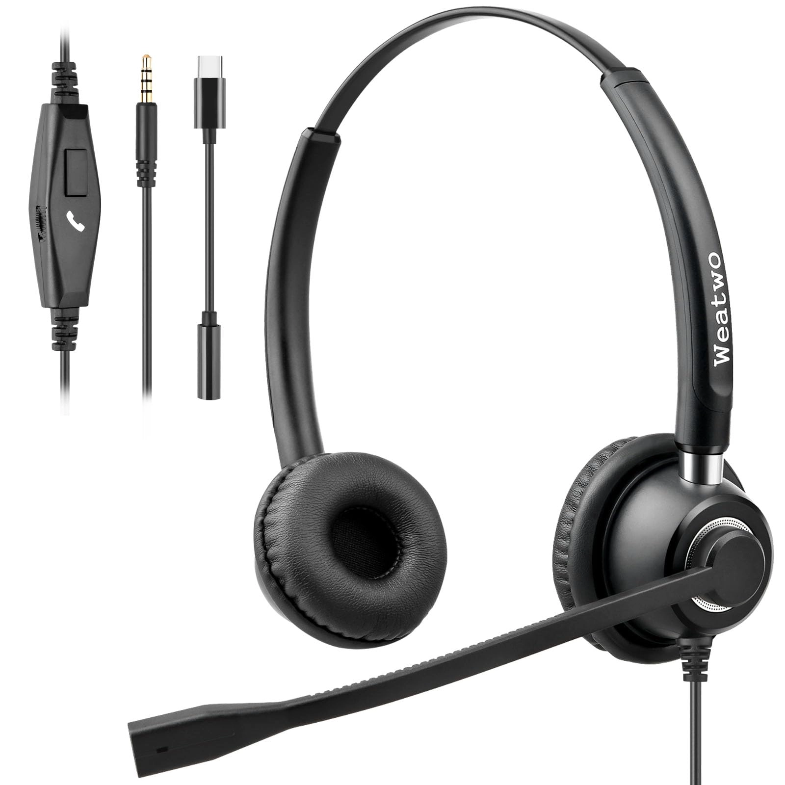 Weatwo W520M Wired Headset