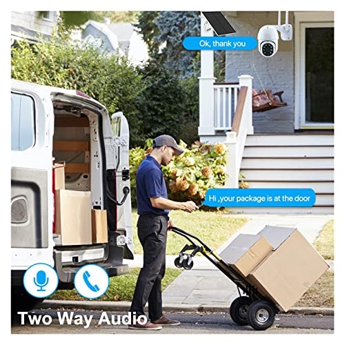 Outdoor Solar Security Camera 2K