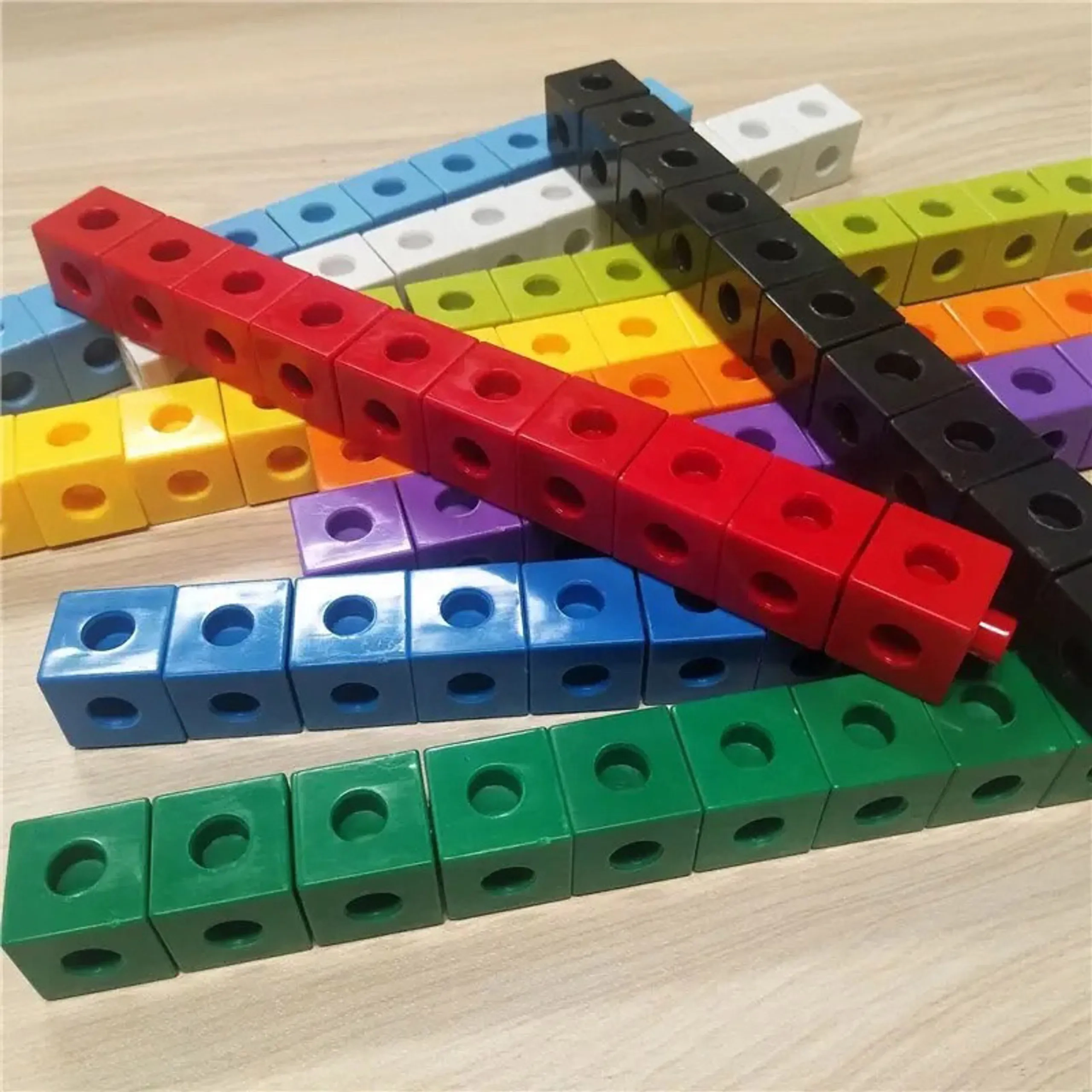 Maths Cubes - Suitable for 2 years & above 100 pieces