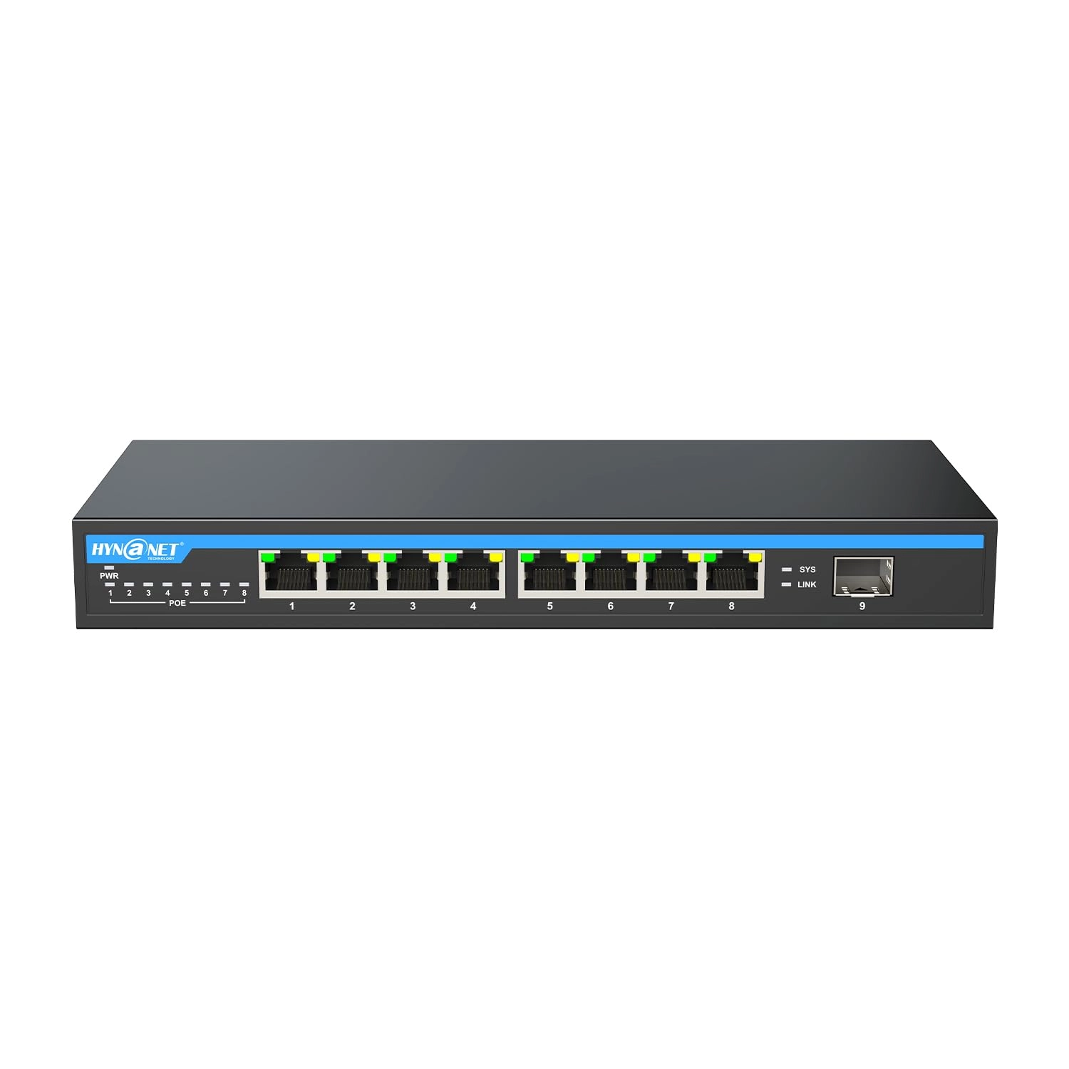 Shenzhen Hi-Net Technology Co., Ltd. S4009-8P 8-ports