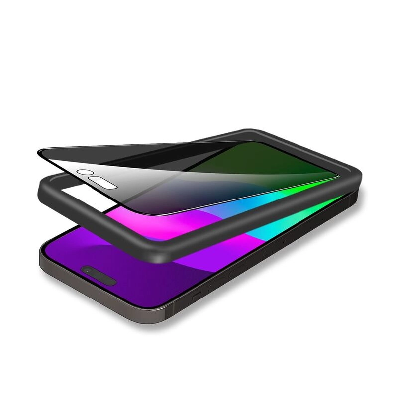 HD Privacy Tempered Glass Screen Protector for iPhone 15