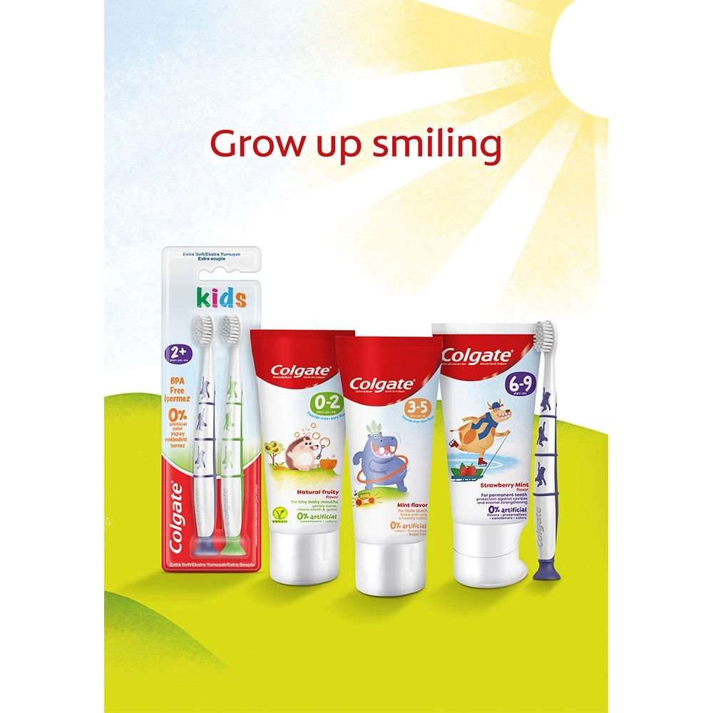 For Kids Extra Soft Toothbrush 2-Piece Pack