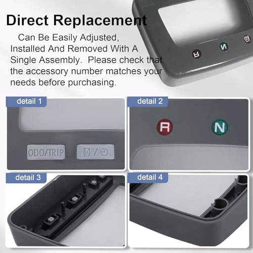 Speedometer Dash Meter Upper Cover