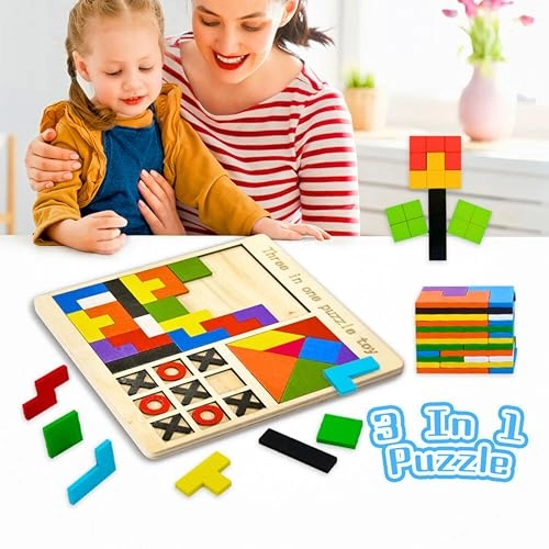 3-in-1 Puzzle Game - 36 months - 18 years